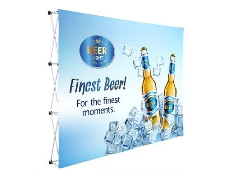 Banner wall